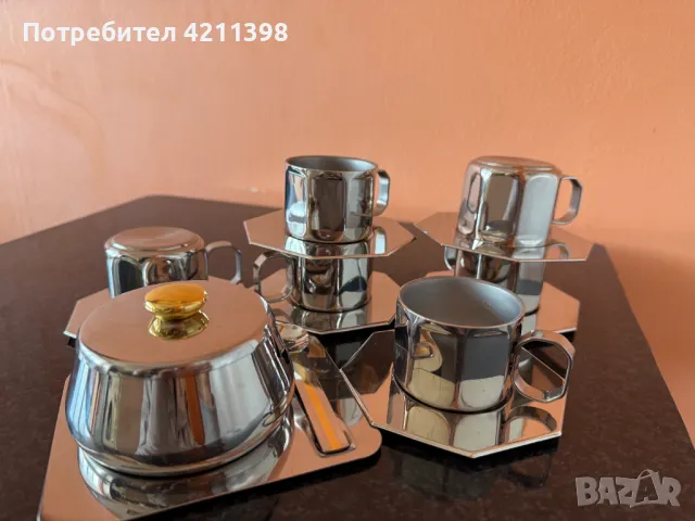ЦепТер / Zepter  сервиз кафе, снимка 6 - Сервизи - 49594261