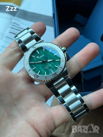 Часовник Oris Aquis Date X Bracenet, снимка 3 - Мъжки - 53933536