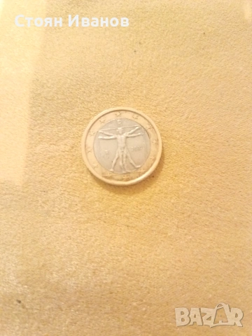 1 евро Evro, снимка 2 - Нумизматика и бонистика - 53236131