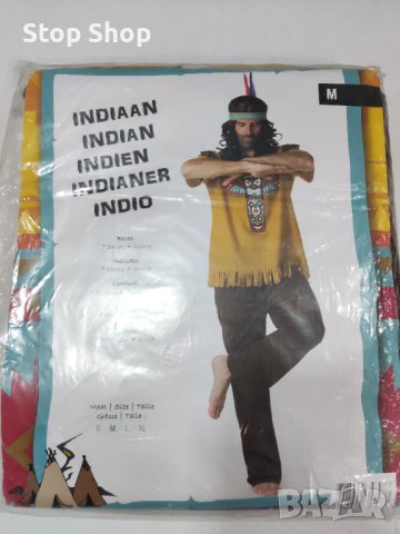 Halloween party костюм индианец , снимка 1 - Други - 42643427