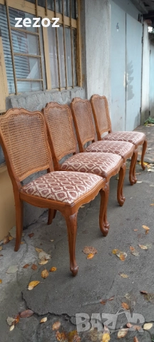 Столове барок-4бр.№048, снимка 3 - Столове - 52276053