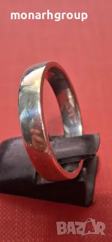 Сребърен пръстен /925/Халка, снимка 4 - Пръстени - 56257744