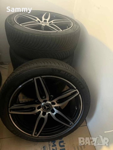 5x112 R 19 Mercedes джанти с гуми, снимка 5 - Гуми и джанти - 52543802