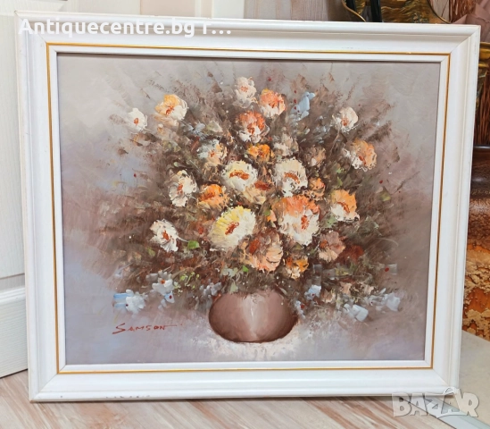 Натюрморт с цветя.  