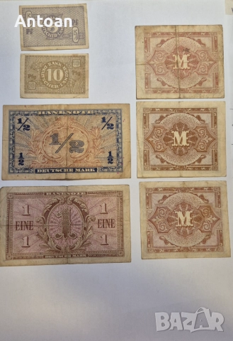 Германия 1944 - 1948, снимка 2 - Нумизматика и бонистика - 52923581
