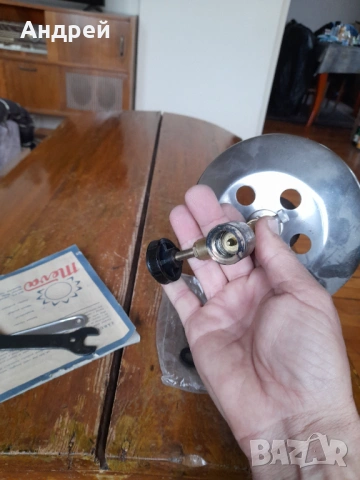 Стар туристически газов котлон #4, снимка 7 - Антикварни и старинни предмети - 54229970