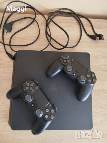 Конзола PlayStation 4 Slim, 500GB HDD, черна, снимка 4 - PlayStation конзоли - 51877877