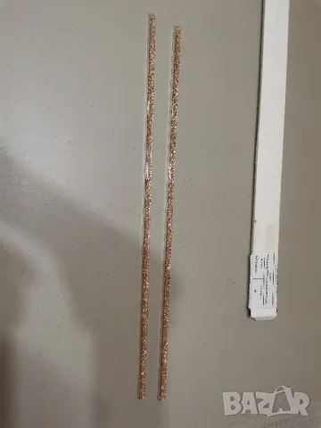 Фриз Glitter 11 Oro Sand Scuro 1.0/0.8/60см. злат KARAG, снимка 3 - Строителни материали - 48092498