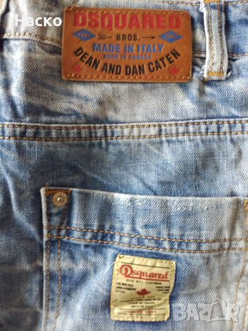 Dsquared, къси дънки, снимка 11 - Дънки - 36497833
