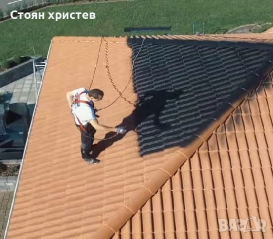 Боядисване на покриви метални конструкции веранди фасади и всички видове вътрешни бои, снимка 8 - Ремонти на покриви - 52031842