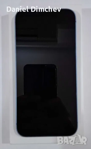 IPhone 14 Blue - 128GB, 6GB RAM (100% - Battery Health), снимка 3 - Apple iPhone - 53324458