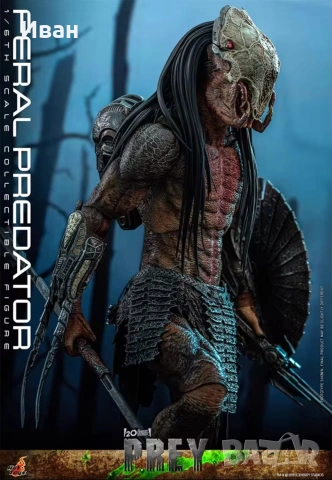 Hot Toys Хищникът от филма Плячката / Hot Toys Predator from the Prey, снимка 10 - Други игри - 52871919