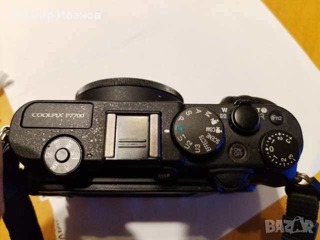 Nikon P7700,зарядно, батерия, карта,кабел и чанта, снимка 3 - Фотоапарати - 44524803
