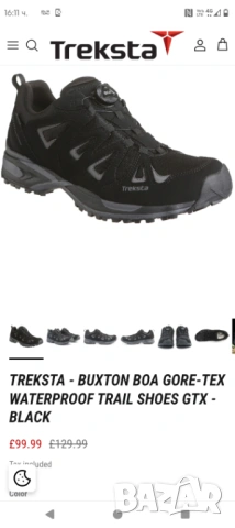 Treksta Boa Gore Tex туристически обувки номер 41 стелка 26 см , снимка 2 - Спортни обувки - 54013477