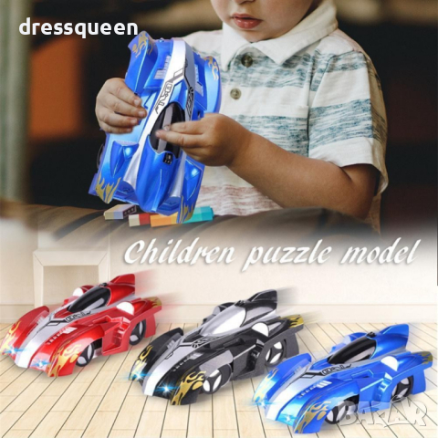 0710 Антигравитационна кола количка която се движи по стени, снимка 14 - Коли, камиони, мотори, писти - 44597167