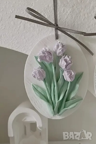 Молд цвете голям 2 