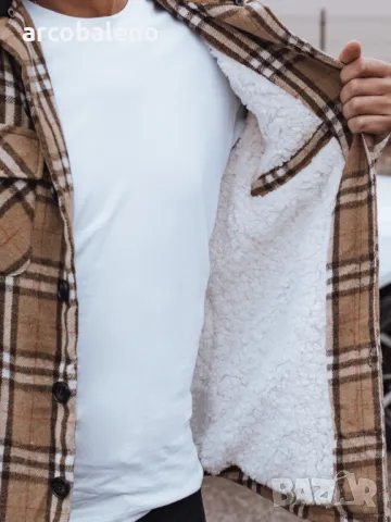 Мъжко изолирано яке с качулка, 3цвята , снимка 8 - Якета - 48268391