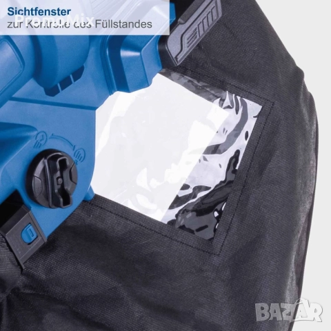  Листосъбирач 4в1 Scheppach IXES BC BLV720X Акумулаторен листосъбирач Издухва Засмуква, снимка 4 - Градинска техника - 52606476