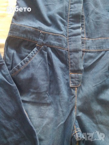 Тънък летен гащеризон next, снимка 2 - Детски панталони и дънки - 37012341