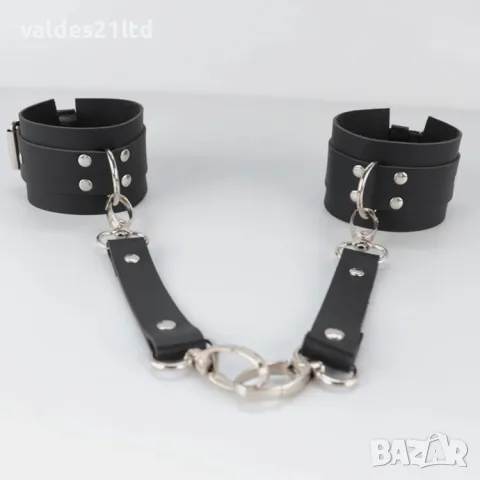 Кожени белезници в стил BDSM, снимка 7 - Други - 35177374