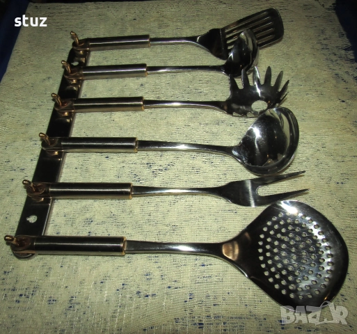 Немски набор за кухня с поставка, снимка 2 - Прибори за хранене, готвене и сервиране - 52435040