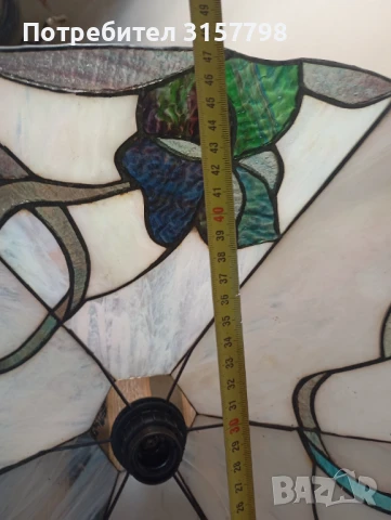 Полилей,лампа за таван тип тифани, снимка 5 - Полилеи - 51158734