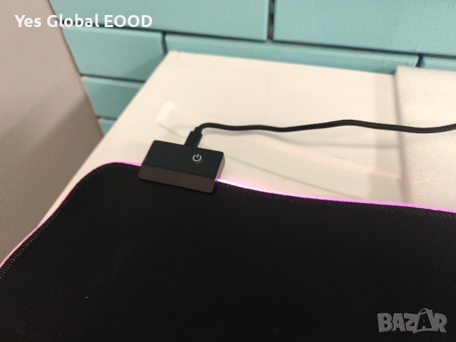 XXL геймърски пад за мишка с RGB подсветка и гумирана основа, снимка 7 - Клавиатури и мишки - 52814201
