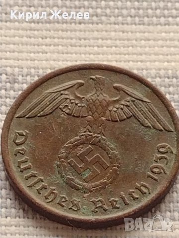 Монета 2 райхсмарки 1939г. Германия Трети Райх с СХВАСТИКА за КОЛЕКЦИЯ 29568, снимка 6 - Нумизматика и бонистика - 42823203