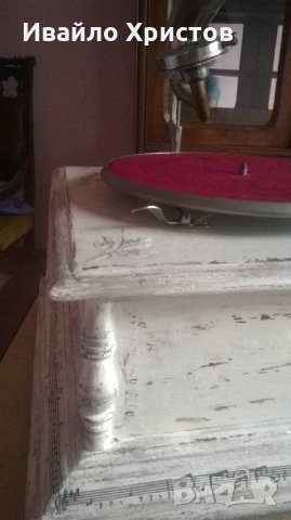 Грамофон - старинен модел на 78 оборота, снимка 4 - Колекции - 29570940