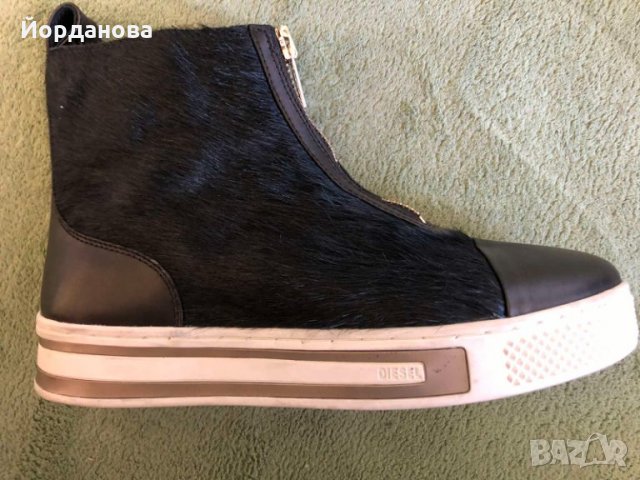 DIESEL боти естествен косъм #38-39
