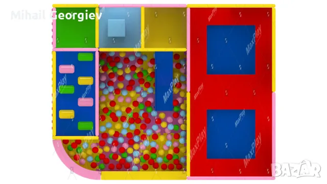 детски кът детски център, снимка 4 - Друго търговско оборудване - 47932489