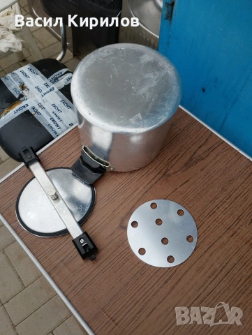 Тенджера под налягане 8 литра Унгарска от соца , снимка 7 - Съдове за готвене - 54206875