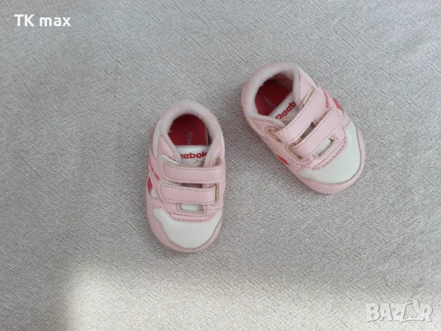 🦌 Reebok с еленче – Първи обувки за бебе (НОВИ, размер 17) 🌸, снимка 3 - Бебешки обувки - 55805971