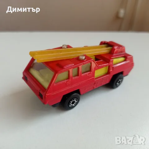 Ретро количка Matchbox Superfast No. 22 "Blaze Buster" – Произведена в България