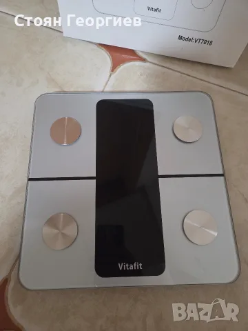 Чисто нов смарт кантар Vitafit VT7018 Цена-10 евро, снимка 2 - Електронни везни - 56317294