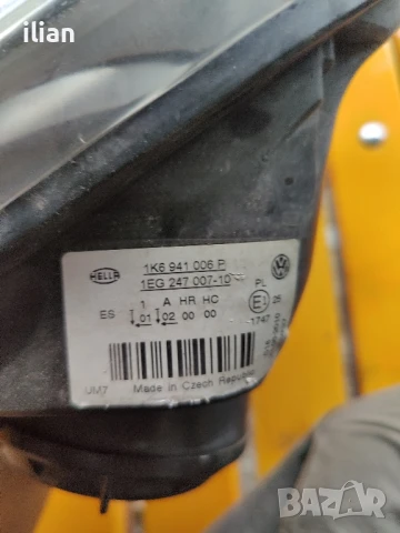 десен фар vw golf 5 hella, снимка 2 - Части - 51204757