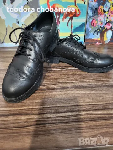 Дамски обувки от естествена кожа U.S.Polo и Clarks , снимка 4 - Дамски ежедневни обувки - 47334531