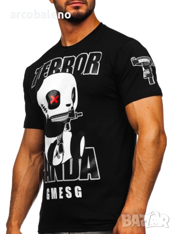 Мъжка тениска с принт, 2цвята , снимка 9 - Тениски - 53298872