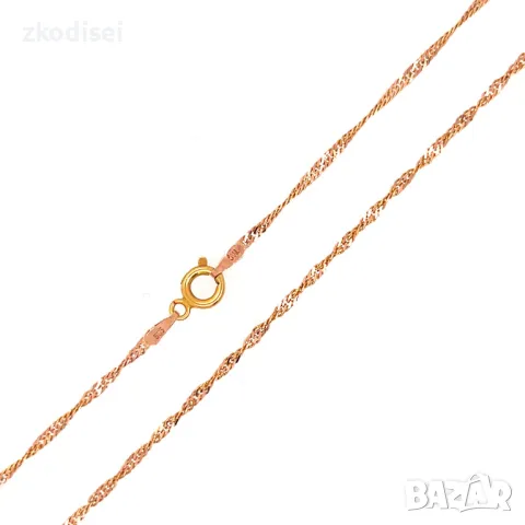 Златен синджир 2,47гр. 44см. 14кр. проба:585 модел:29908-1, снимка 1