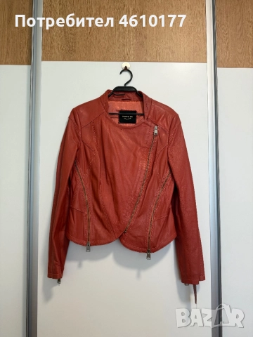 Ново дамско кожено яке естествена кожа л/хл, снимка 2 - Якета - 51909844