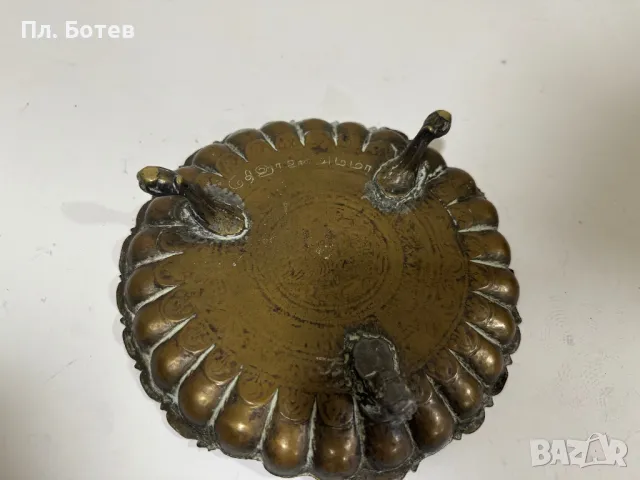 Старо бронзово изделие, купа, снимка 4 - Колекции - 47975260