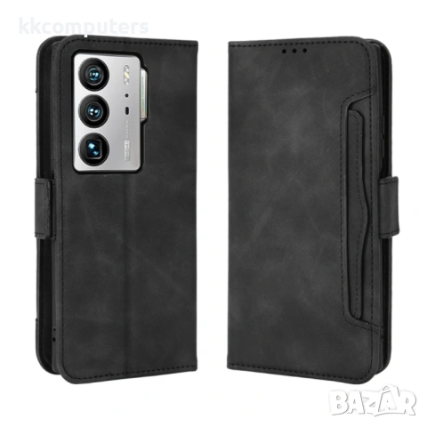 ZTE Axon 40 Ultra Wallet Калъф и Протектор, снимка 3 - Калъфи, кейсове - 53034291