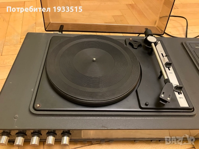 МЦ 221 - усилвател, радио, касетофон с грамофон и колонки, снимка 2 - Аудиосистеми - 52918465