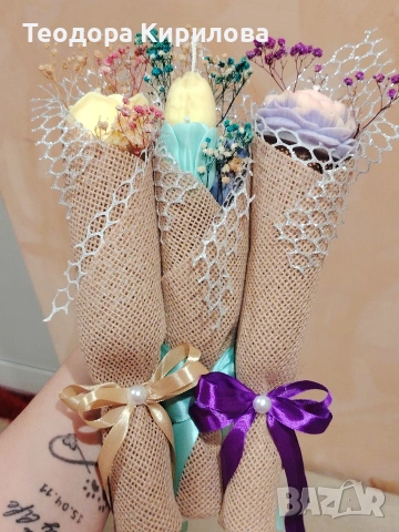 соево ароматни букети за вашите любими жени 🌺