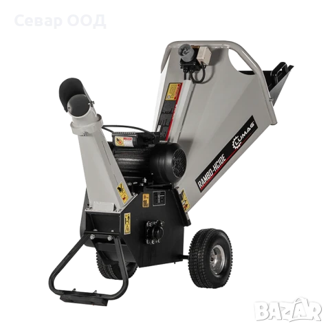 ДРОБИЛКА ЗА КЛОНИ ЕЛЕКТРИЧЕСКИ LUMAG RAMBO-HC10E, снимка 2 - Други машини и части - 51001492