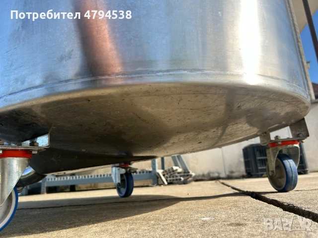 ПРОФЕСИОНАЛЕН НЕМСКИ INOX СЪД 450L / COR450 – КАТО НОВ, снимка 6 - Други машини и части - 54345284