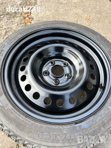 4бр. OEM железни джанти 17" 5x114.3 - Honda, снимка 6 - Гуми и джанти - 52906478