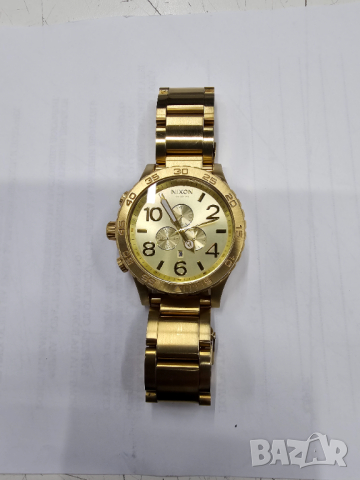Марков адски солиден и красив  мъжки часовник с хронограф NIXON колекционерски колекция, снимка 2 - Мъжки - 44558377