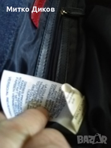 Tommy hilfiger маркова чанта промазан плат39х24х16см, снимка 15 - Чанти - 40622039