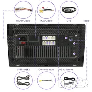 USB за мултимедия с Android, USB за флашка за зареждане за кола, автомобил 4 пина 6 пина 4PIN 6PIN, снимка 3 - Аксесоари и консумативи - 53888643